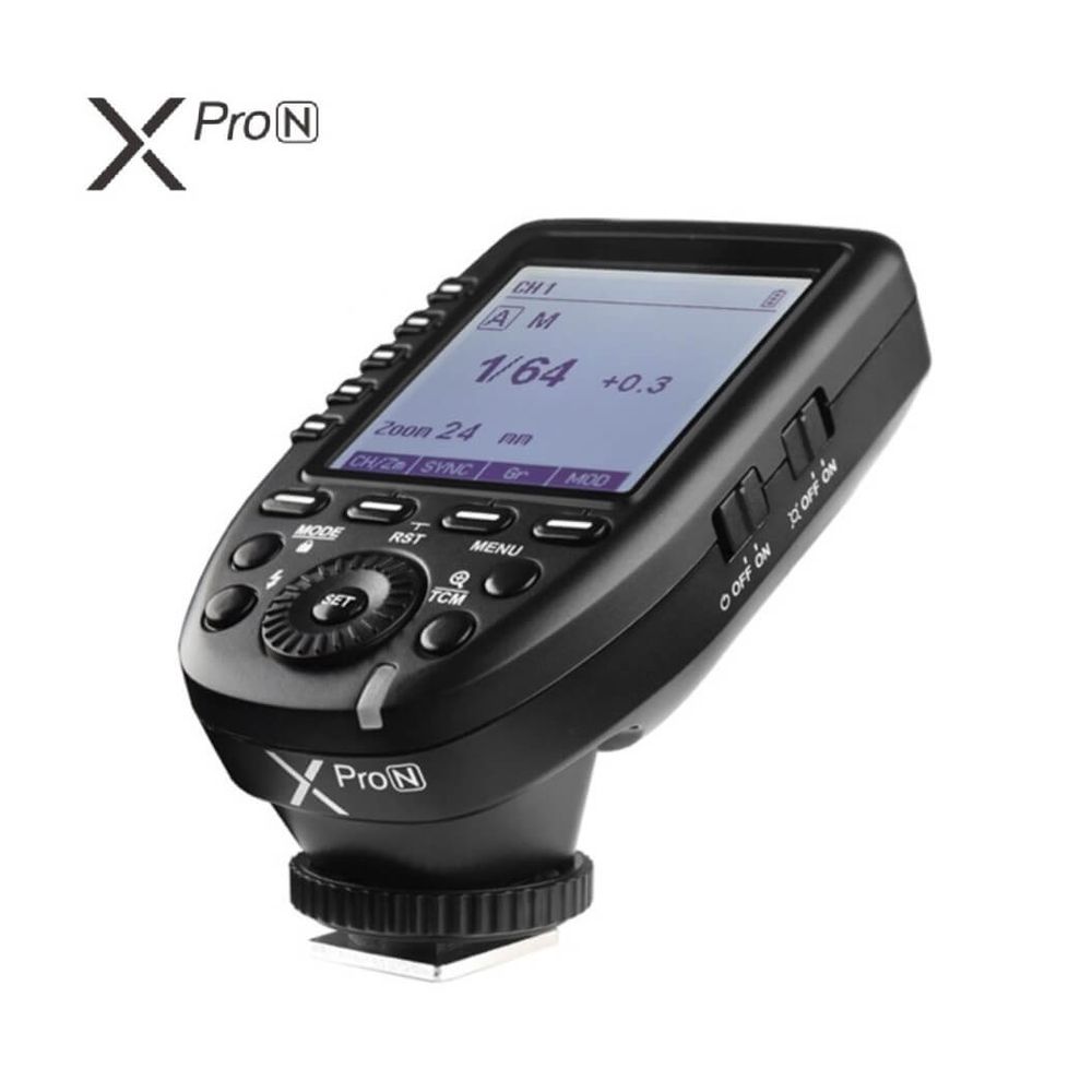 Disparador-Radio-Flash-Trigger-Wireless-Godox-XProN-TTL-para-Nikon Disparador-Radio-Flash-Trigger-Wireless-Godox-XProN-TTL-para-Nikon