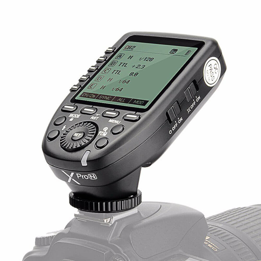 Rádio Flash Godox XProN TTL para Nikon WorldView