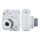 Kit-Camera-Instantanea-Fujifilm-Instax-Mini-9-Branco-Gelo-com-Bolsa-e-Filme
