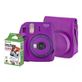 Kit-Camera-Instantanea-Fujifilm-Instax-Mini-9-Roxo-Acai-com-Bolsa-e-Filme