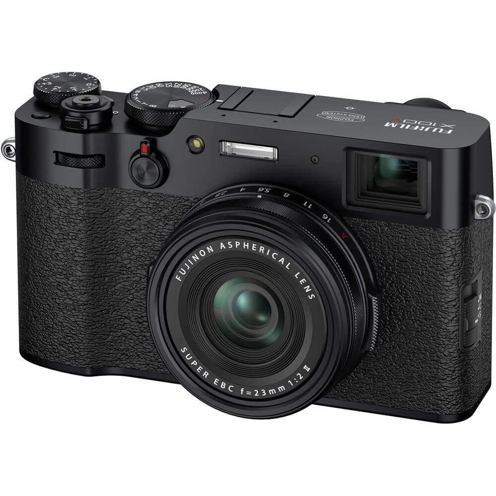 FujiFilm X100V Lente 23mm f/2 4k Preta - eMania Foto e Video