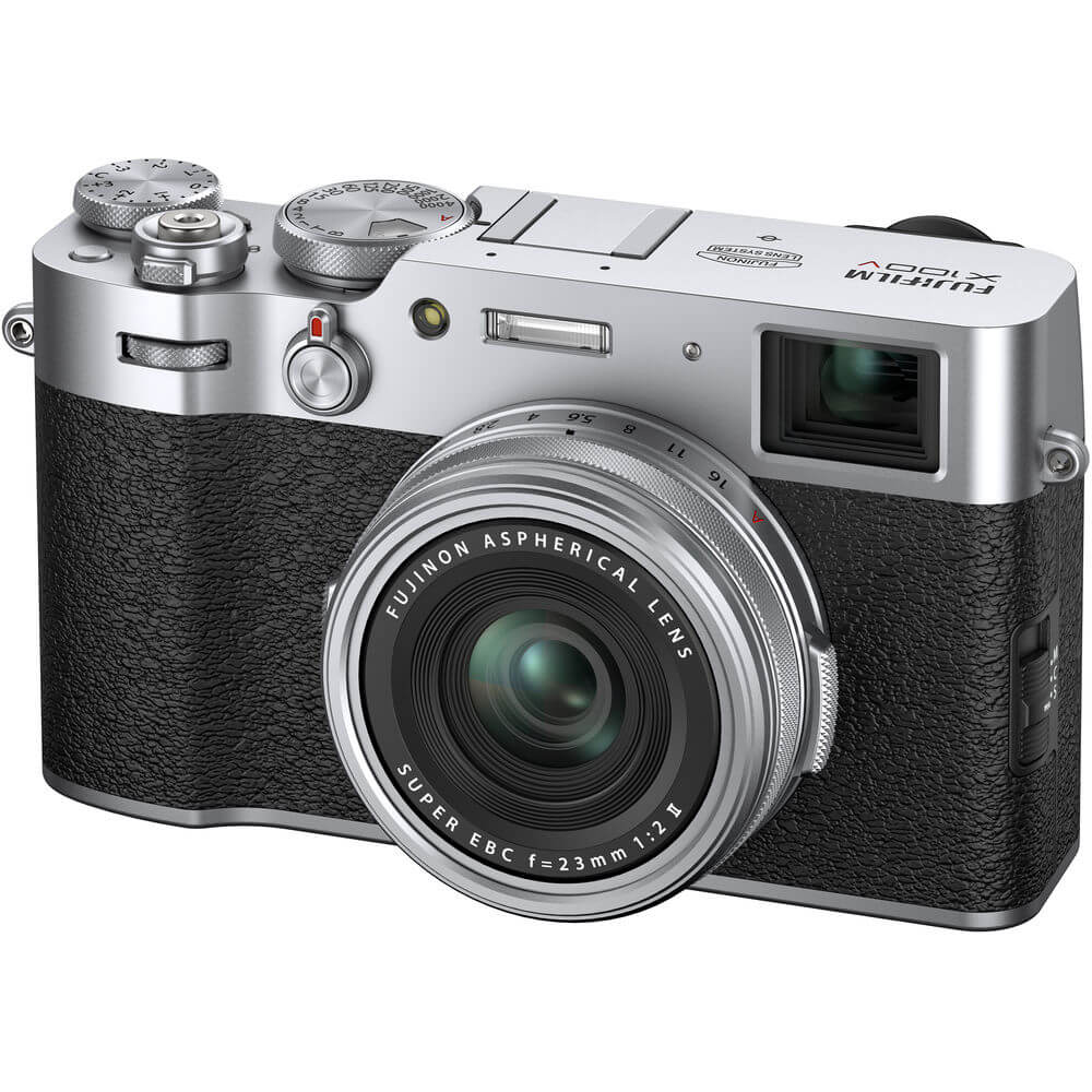 極美品！FUJIFILM X100V シルバー 2300ショット FujiFilm X100V Lente 23mm f/2 4k Prata - eMania Foto e Video