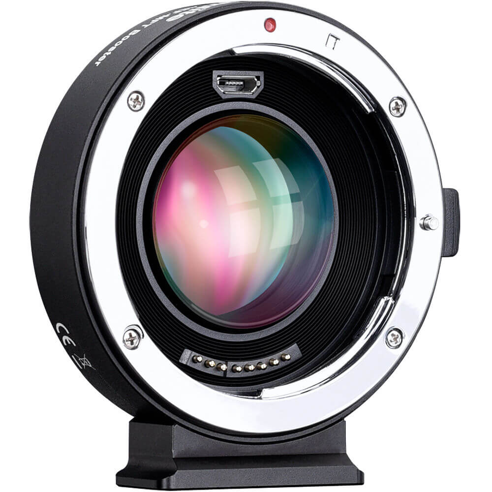Adaptador-de-Lente-Commlite-Lente-Canon-EF-para-Cameras-M4-3-com-Iris-Eletronica-e-f-0.71X-Speed-Booster--CM-AEF-MFT-Booster- Adaptador-de-Lente-Commlite-Lente-Canon-EF-para-Cameras-M4-3-com-Iris-Eletronica-e-f-0.71X-Speed-Booster--CM-AEF-MFT-Booster-