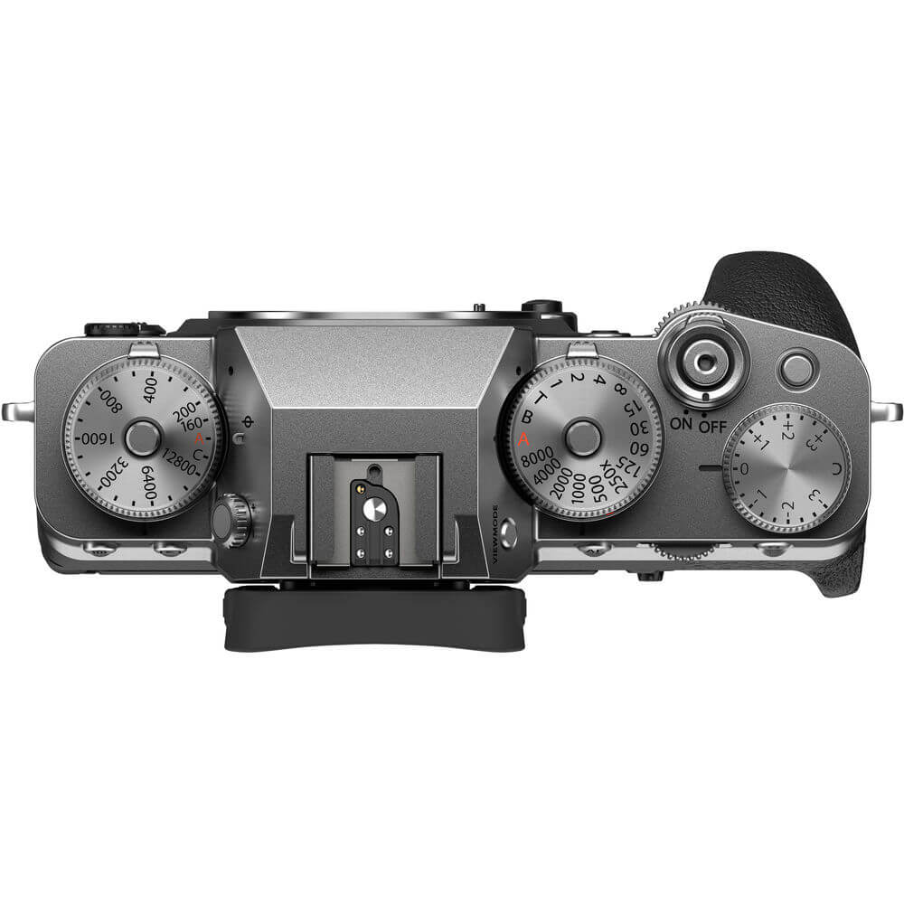 Câmera FujiFilm X-T4 Mirrorless Prata - eMania Foto e Video