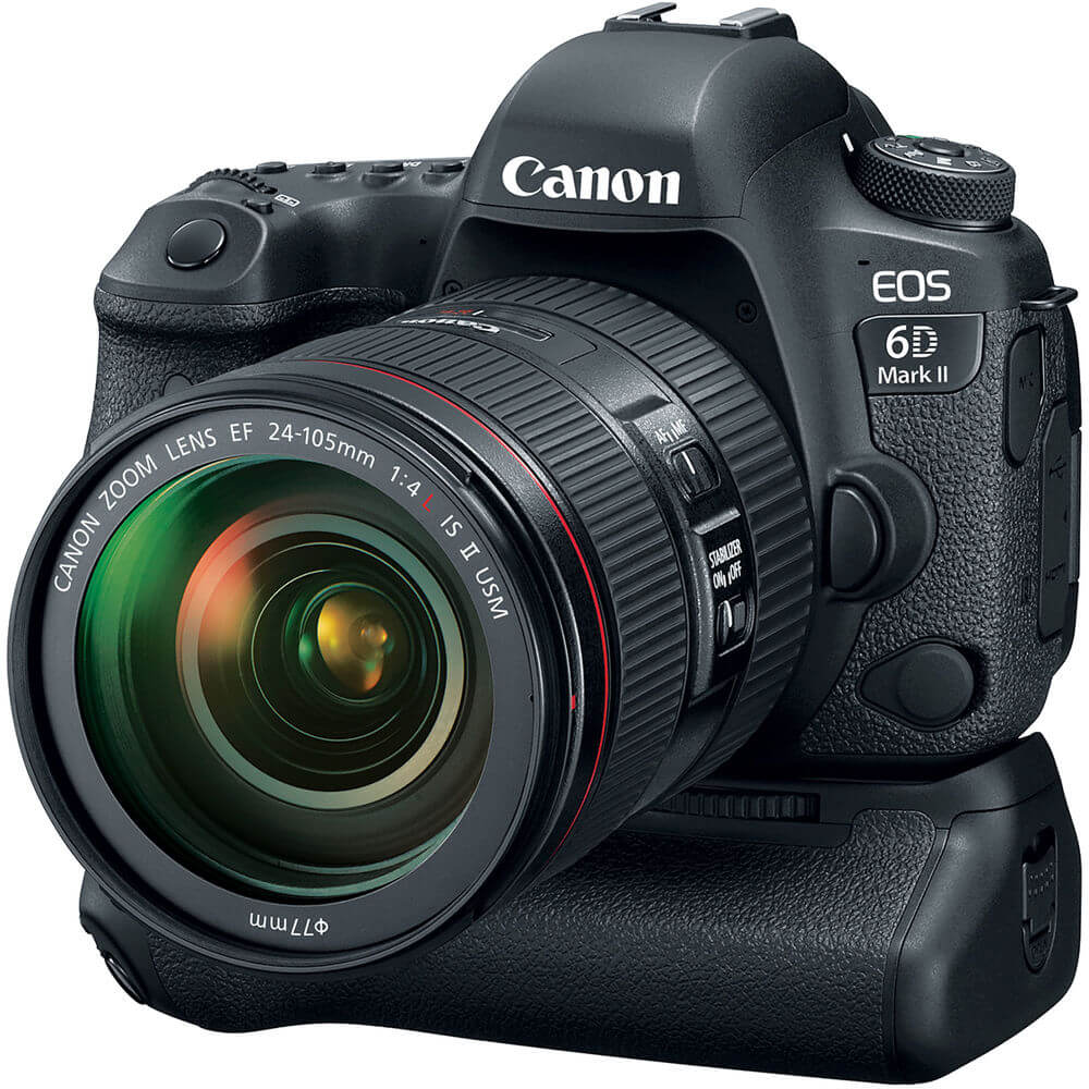 Canon EOS ボディ6D MarkⅡ バッテリーグリップサービス！ - カメラ