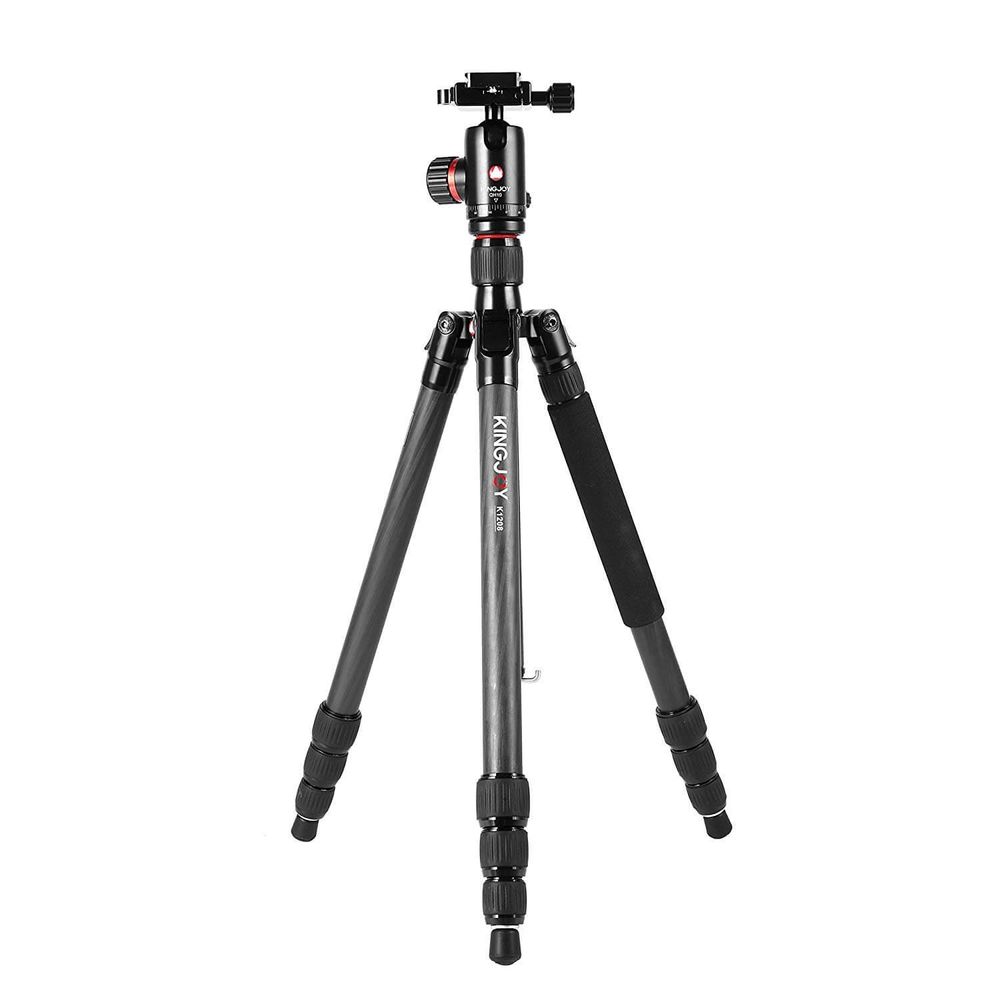 Tripe-Monope-de-Fibra-de-Carbono-Kingjoy-K1208-QH10-com-Cabeca-Ball-Head-Premium Tripe-Monope-de-Fibra-de-Carbono-Kingjoy-K1208-QH10-com-Cabeca-Ball-Head-Premium