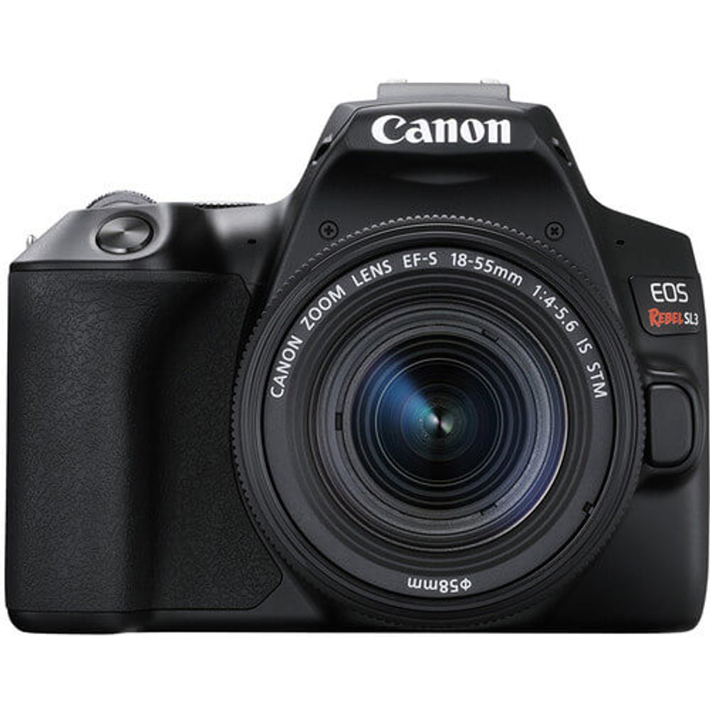 Kit Canon SL3 4K + Lentes 18-55mm 55-250mm - eMania Foto e Video