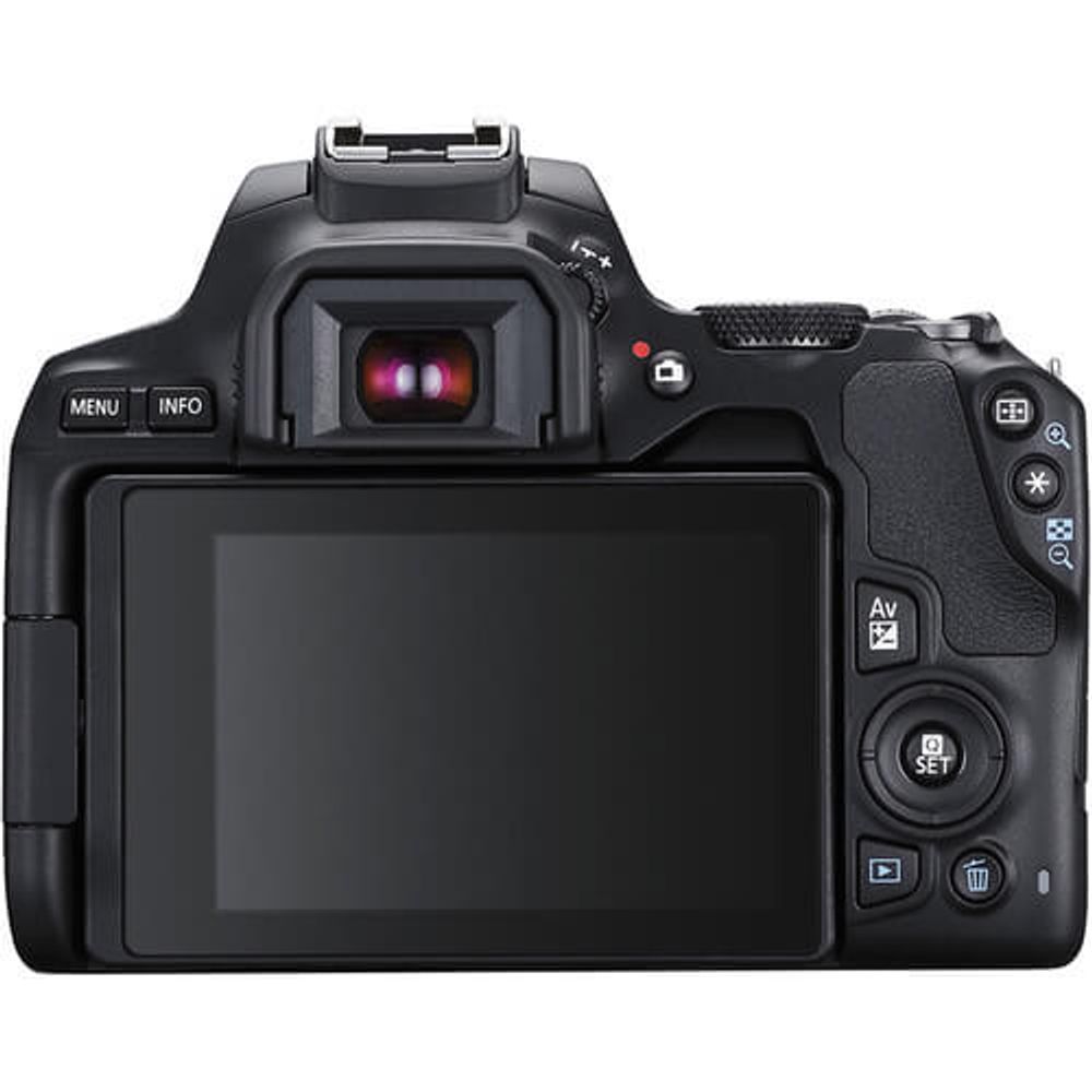 Kit Canon SL3 4K + Lentes 18-55mm 55-250mm - eMania Foto e Video