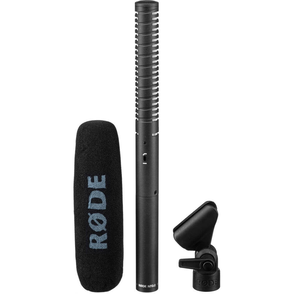 Microfone Shotgun Rode NTG1 Condensador Direcional
