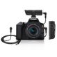 Kit-Camera-Canon-SL3-4K-com-Lente-18-55mm---Microfone-Lapela-Sennheiser-XSW-D-Wireless-com-Receptor