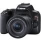 Kit-Camera-Canon-SL3-4K-com-Lente-18-55mm---Microfone-Lapela-Sennheiser-XSW-D-Wireless-com-Receptor