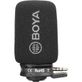 Microfone-para-SmartPhones-Boya-BY-A7H-Condensador-Plugavel Microfone-para-SmartPhones-Boya-BY-A7H-Condensador-Plugavel