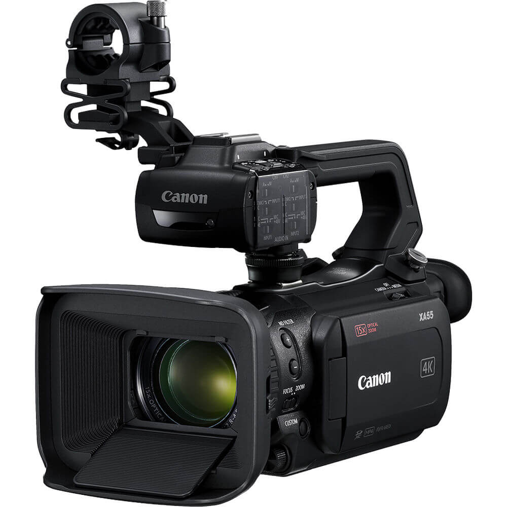 Filmadora Canon XA55 UHD 4K Profissional - WorldView