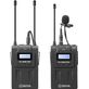 Sistema-Microfone-de-Lapela-Sem-Fio-Boya-BY-WM8-Pro-K1-UHF-Wireless Sistema-Microfone-de-Lapela-Sem-Fio-Boya-BY-WM8-Pro-K1-UHF-Wireless