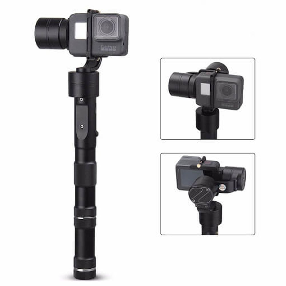 Estabilizador-Gimbal-Zhiyun-Evolution-para-GoPro-e-Cameras-de-Acao Estabilizador-Gimbal-Zhiyun-Evolution-para-GoPro-e-Cameras-de-Acao
