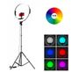 Iluminador-Circular-Led-Ring-Light-Tolifo-19--RGB-60W-Selfie-Profissional--Fonte-Bivolt-