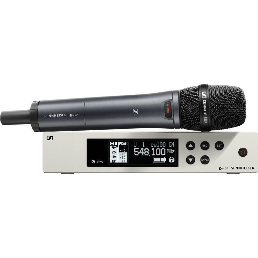 Sistema Sennheiser EW 100 G4 835-S Wireless de Mão - WorldView