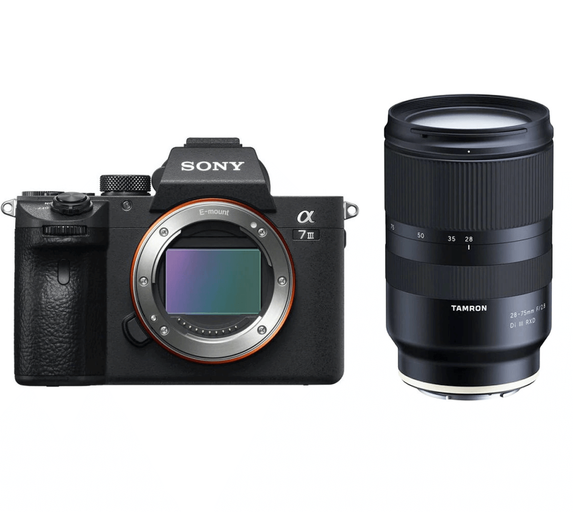 Kit Sony a7III + Tamron 28-75mm f/2.8 - eMania Foto e Video