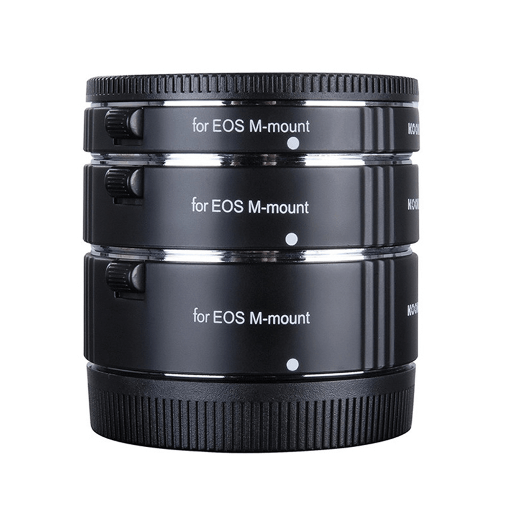 Tubo-Extensor-AF-Macro-10mm-16mm-e-21mm-Close-Up-TTL-para-Lentes-Canon-EOS-M Tubo-Extensor-AF-Macro-10mm-16mm-e-21mm-Close-Up-TTL-para-Lentes-Canon-EOS-M