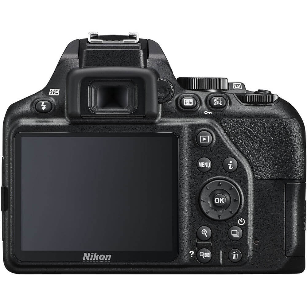 DSLR Nikon D3500 Lente 18-55mm - eMania Foto e Video
