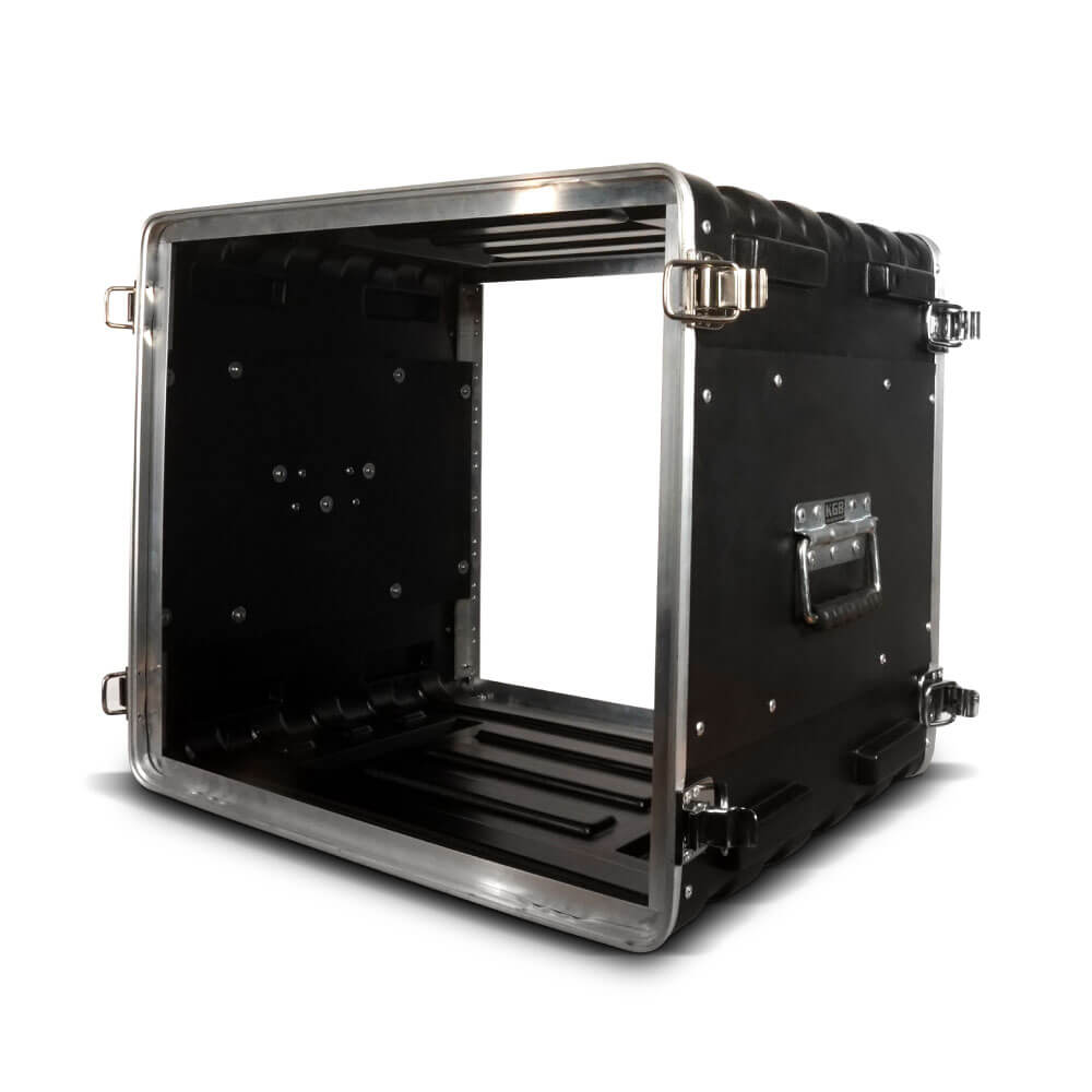 Case Rígido KGB Rack 09u Profissional - eMania Foto e Video