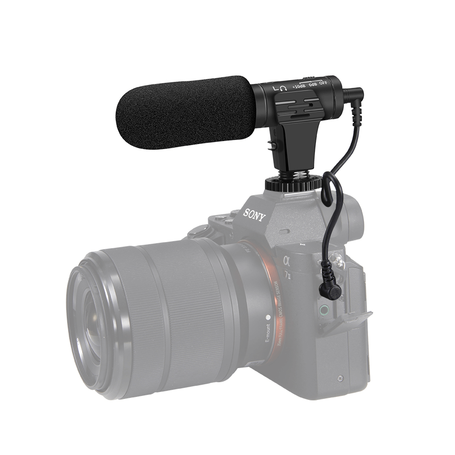 Microfone Estéreo Mamen MIC-07Pro Super Cardióide - eMania Foto e