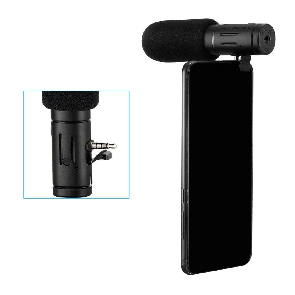 Microfone Estéreo Mamen MIC-07Pro Super Cardióide - WorldView
