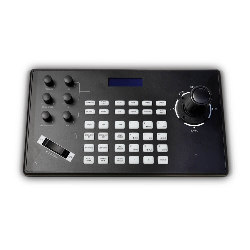 Controlador-PTZ-Joystick-4D-VK5-IP-ONVIF-VISCA-Video-Conferencia-MultiProtocolo Controlador-PTZ-Joystick-4D-VK5-IP-ONVIF-VISCA-Video-Conferencia-MultiProtocolo