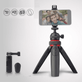 Mini-Tripe-Multifuncional-Portatil-Lensgo-L322-com-Suporte-e-Controle-Remoto-BT-para-Smartphone-e-Cameras Mini-Tripe-Multifuncional-Portatil-Lensgo-L322-com-Suporte-e-Controle-Remoto-BT-para-Smartphone-e-Cameras
