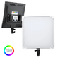 Iluminador-Painel-Led-Slim-NiceFoto-TC-668-RGB-Full-Color-40W-Video-Light-CRI95--2x-Baterias-e-Fonte-Bivolt- Iluminador-Painel-Led-Slim-NiceFoto-TC-668-RGB-Full-Color-40W-Video-Light-CRI95--2x-Baterias-e-Fonte-Bivolt-