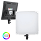 Iluminador-Painel-Led-Slim-NiceFoto-TC-668-RGB-Full-Color-40W-Video-Light-CRI95--2x-Baterias-e-Fonte-Bivolt-