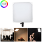 Iluminador-Painel-Led-Slim-NiceFoto-TC-668-RGB-Full-Color-40W-Video-Light-CRI95--2x-Baterias-e-Fonte-Bivolt- Iluminador-Painel-Led-Slim-NiceFoto-TC-668-RGB-Full-Color-40W-Video-Light-CRI95--2x-Baterias-e-Fonte-Bivolt-