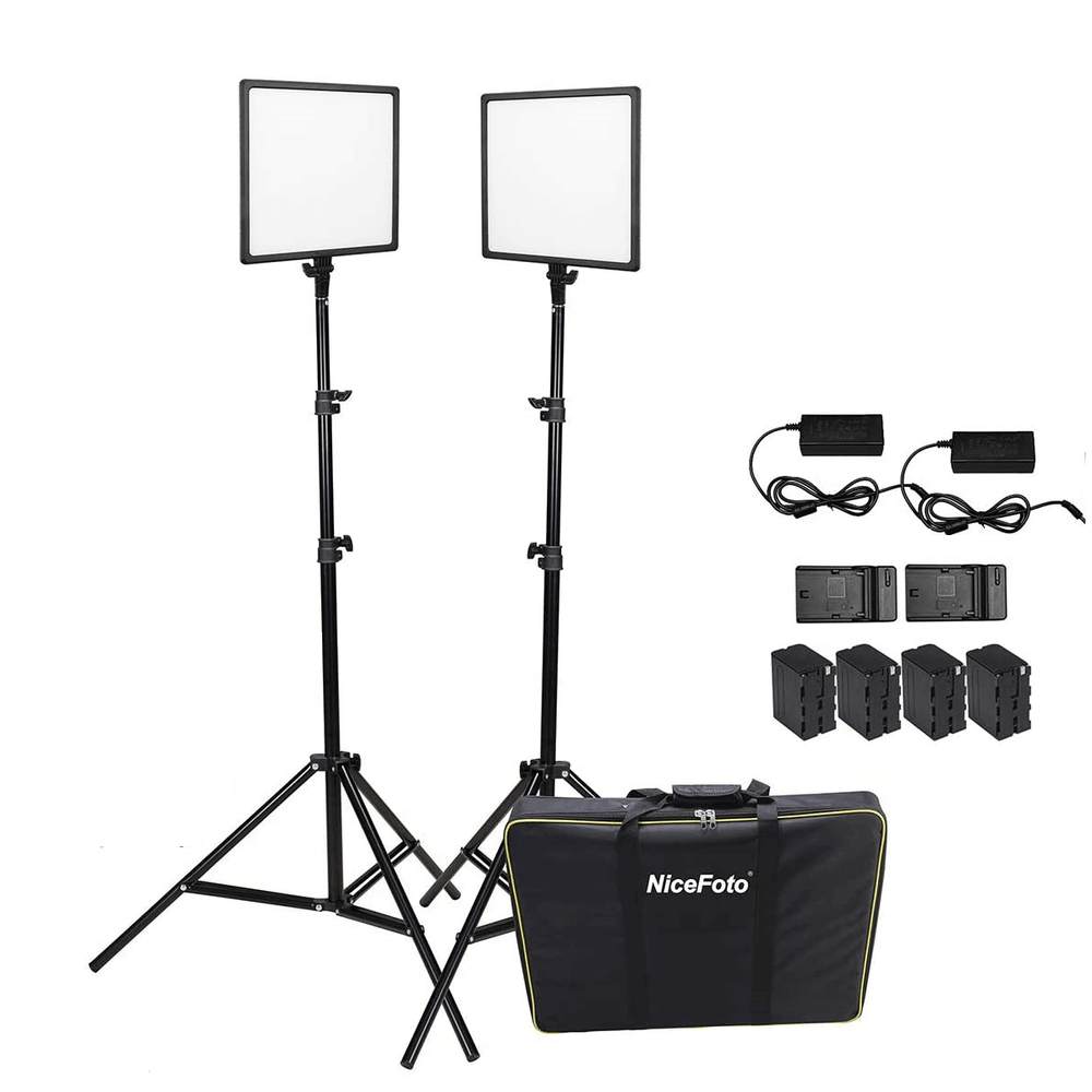 Kit-Iluminacao-Led-Super-Slim-NiceFoto-SL307-50W-de-3200-6500K-para-Estudio-Fotografico--Tripes-Baterias-e-Fonte-AC-Bivolt- Kit-Iluminacao-Led-Super-Slim-NiceFoto-SL307-50W-de-3200-6500K-para-Estudio-Fotografico--Tripes-Baterias-e-Fonte-AC-Bivolt-