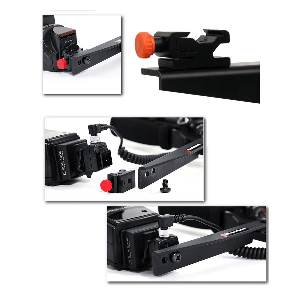 Support Flash Stroboframe 310900 Pour Appareil Photo, Universel, Orientable, Avec Poignée, Occasion