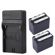 Kit-2x-Baterias-e-Carregador-NP-F960---F970-para-Sony-Monitores-e-Iluminadores-de-Led