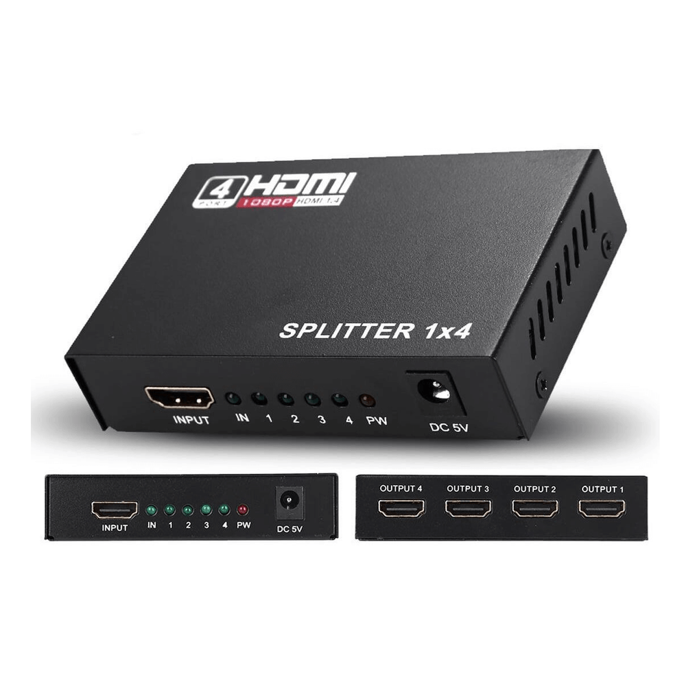Distribuidor-Sinal-Splitter-1x4-HDMI-Full-Hd-1080p-3d-Ver-1.4 Distribuidor-Sinal-Splitter-1x4-HDMI-Full-Hd-1080p-3d-Ver-1.4
