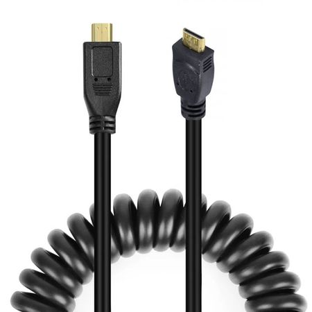 Cabo-Espiral-Mini-HDMI-x-Micro-HDMI-2.0-4K-HD-de-40cm