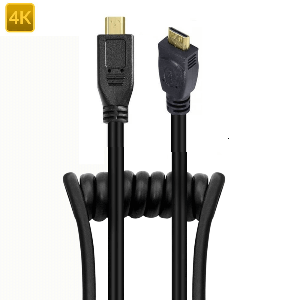 Cabo-Espiral-Mini-HDMI-x-Micro-HDMI-2.0-4K-HD-de-25cm Cabo-Espiral-Mini-HDMI-x-Micro-HDMI-2.0-4K-HD-de-25cm