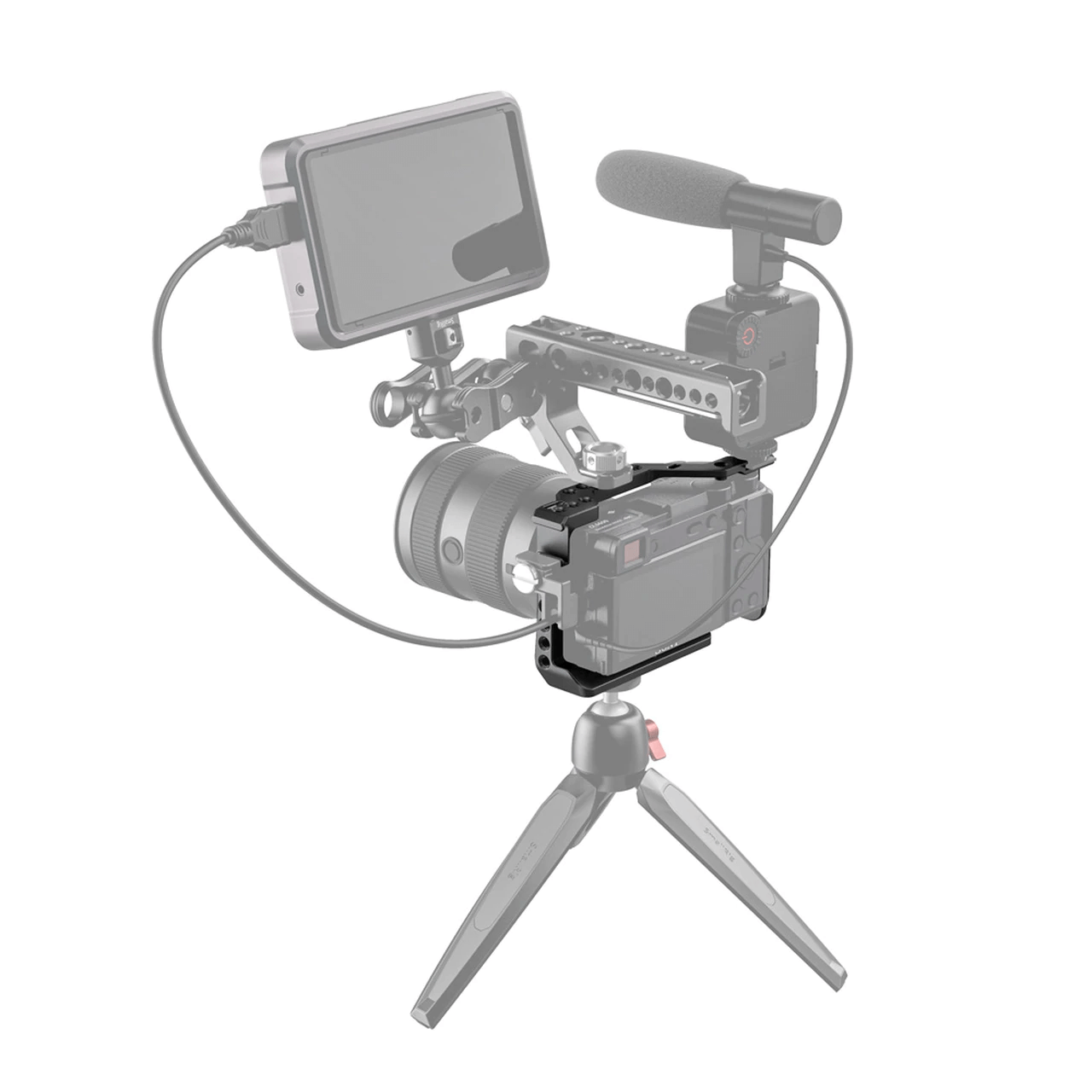 Encontraproduto.com.br - Gaiola Cage SmallRig CCS2493 para Sony a6600 / ILCE6600
