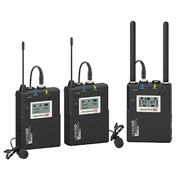 Sistema-de-Microfone-Lapela-Sem-Fio-LWM-338-Duplo-Wireless-para-Cameras-e-Smartphone