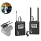 Sistema-de-Microfone-Lapela-Sem-Fio-LWM-338-Duplo-Wireless-para-Cameras-e-Smartphone