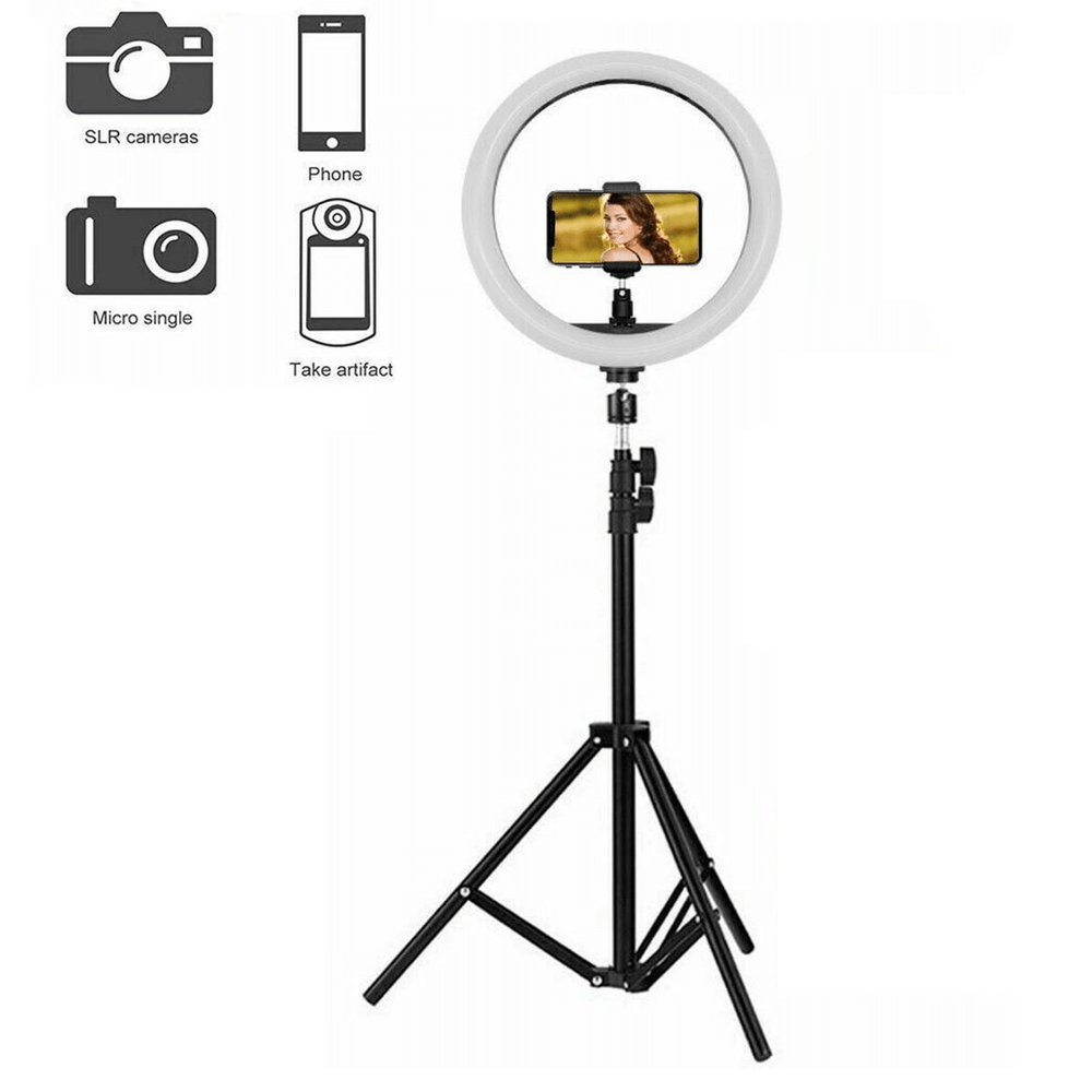 Iluminador-Led-Circular-10--Ring-Light-Live-26cm-USB-com-Tripe-e-Suporte-de-Celular Iluminador-Led-Circular-10--Ring-Light-Live-26cm-USB-com-Tripe-e-Suporte-de-Celular
