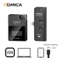 Sistema-Wireless-Digital-Microfone-Comica-BoomX-D-MI1-Sem-Fio-Ultra-Compacto-para-SmartPhones-IOS--Conector-Lightning-