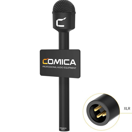 Microfone-Reporter-Comica-Audio-HRM-C-Portatil-Omnidirecional-XLR