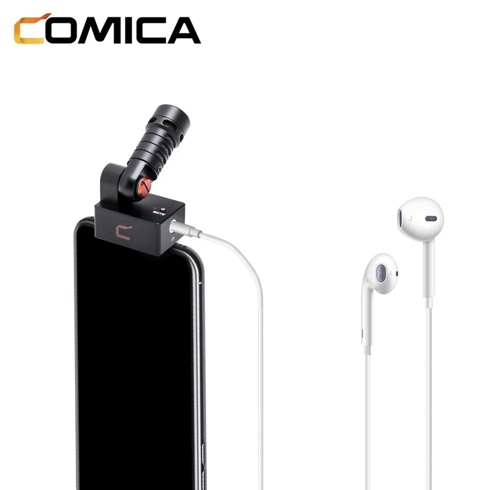 Microfone-Shotgun-para-SmartPhones-IOS-Comica-CVM-VS09-MI-Cardioide-Conector-Lightning- Microfone-Shotgun-para-SmartPhones-IOS-Comica-CVM-VS09-MI-Cardioide-Conector-Lightning-