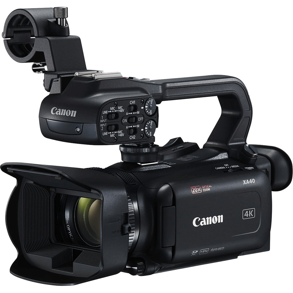 Filmadora Canon XA40 UHD 4K - eMania Foto e Video