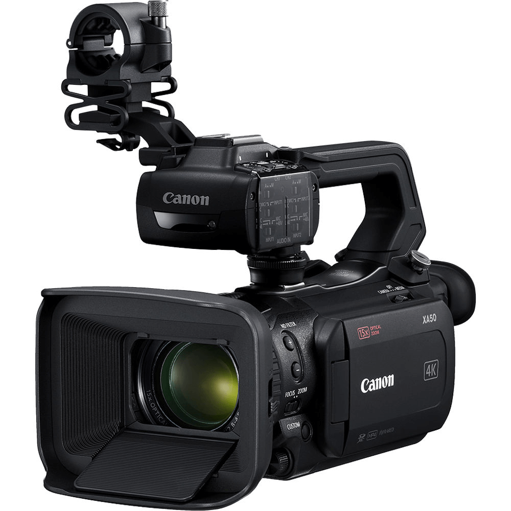Filmadora-Canon-XA50-UHD-4K-com-AF-Dual-Pixel-Profissional Filmadora-Canon-XA50-UHD-4K-com-AF-Dual-Pixel-Profissional