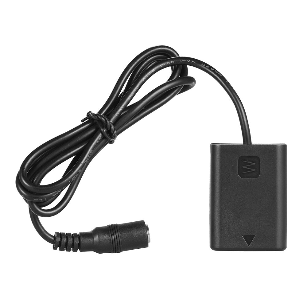 Adaptador-Dummy-Acoplador-DC-PW20---Bateria-NP-FW50-para-Sony Adaptador-Dummy-Acoplador-DC-PW20---Bateria-NP-FW50-para-Sony