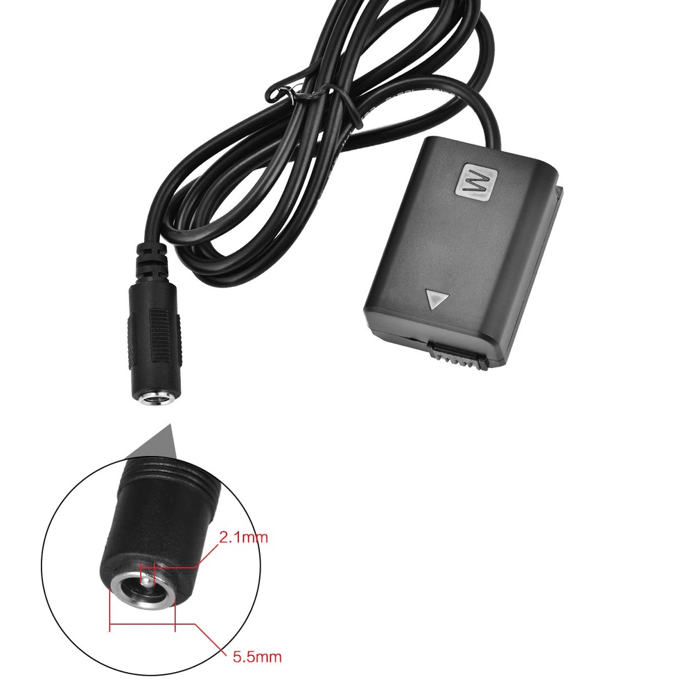 Dummy Acoplador NP-FW50 para Sony - WorldView