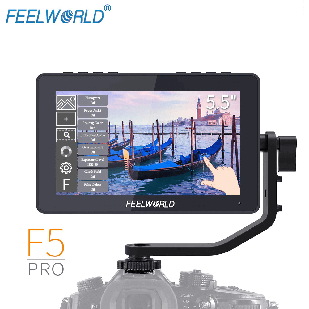 FeelWorld F5 Pro 5.5 V2 4K HDMI IPS Touchscreen Monitor F5PRO